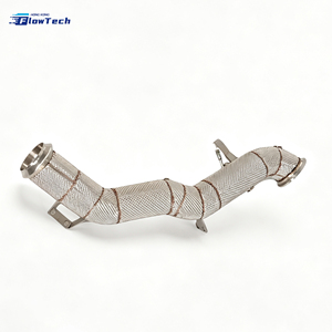 High Quality 304 Stainless Steel Downpipe for Mercedes-Benz C63 W206 C63S M139 2.0T High Flow Direct Fit - Product Image 5