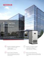 Inversor GoodWe de 125 kW con Refrigeración Líquida, Gabinete de Batería de Almacenamiento de Energía LFP de 261 kWh, Sistema ESS Todo en Uno