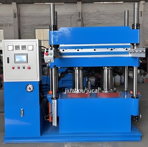เครื่องอัดไฮดรอลิกสภาพใหม่สำหรับทำแผ่นยาง พร้อมเ<span class=keywords><strong>ค</strong></span>รื่องยนต์ปั๊มควบ<span class=keywords><strong>ค</strong></span>ุมอัตโนมัติ โครงสร้างสี่เสา สำหรับการผลิต - Product Image 5
