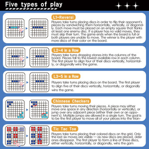 Jeux de société électroniques éducatifs pour enfants AJB STEM, <span class=keywords><strong>logique</strong></span> classique stratégique, entraînement du cerveau, interaction Gobang, modèle PVP - Product Image 6