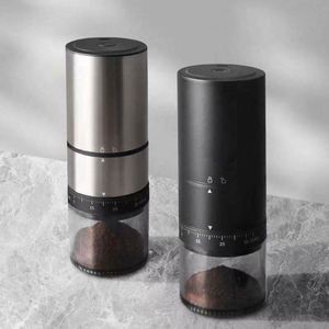 New 38 Levels Adjustment Wireless USB Rechargeable Portable Electric Burr <b>Grinder</b> Plastic Housing <b>for</b> Espresso Household Use - Product Image 1