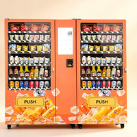 Distributeur automatique de snacks pour l'extérieur aux États-Unis, distributeur de snacks pas cher