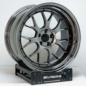 Cerchi in Lega Forgiati Bku LM-R a 2 Pezzi per BMW G80 G82 G83 M3 M4 F40 G20 G8X M4, 18 19 20 Pollici, Concavi Personalizzati, Argento, 5x112 - Product Image 5