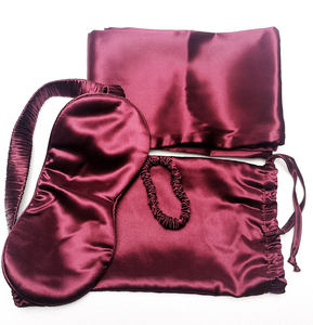 100% <span class=keywords><strong>taie</strong></span> <span class=keywords><strong>d</strong></span>'<span class=keywords><strong>oreiller</strong></span> à l'huile <span class=keywords><strong>d</strong></span>'argan <span class=keywords><strong>en</strong></span> <span class=keywords><strong>soie</strong></span> de mûrier biologique et ensemble de masques pour les yeux broderie personnalisée de luxe 19/22/25mm <span class=keywords><strong>en</strong></span> boîte - Product Image 4