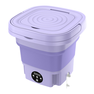 New OEM điện máy giặt di động và máy sấy nhỏ có thể gập lại mini máy giặt cho quần áo trẻ em - Product Image 5