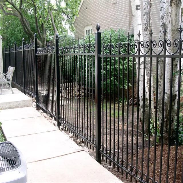 Venta al por mayor caliente de diseño personalizado al aire libre decorativo paneles de valla de metal
