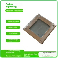 Lumière Solaire LED IP68 Étanche en Aluminium pour Extérieur, Plaque Guide Lumineuse Rotative, Blanc Chaud, Angle de Faisceau 120°, Jardin
