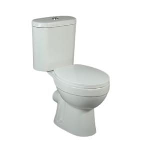 Inodoro de Dos Piezas Moderno de Cerámica con Montaje en el Suelo y Botón de Doble Descarga Superior para Baño Doméstico - Product Image 4