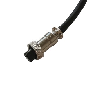 Connecteur circulaire Xunlian GX12mm, prise femelle, câble 3 conducteurs pour applications de traitement et de soudage - Product Image 1