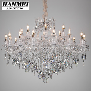 Grande <span class=keywords><strong>Lampadario</strong></span> in Cristallo per Hotel, Lussuoso <span class=keywords><strong>Lampadario</strong></span> a 18 Luci, Classico Tradizionale per Matrimoni - Product Image 6