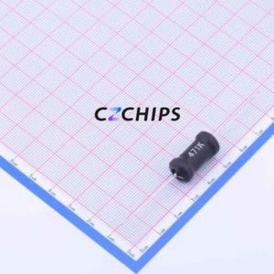 Inductor de Potencia AIAP-03-471K, Componente de Montaje en Orificio (THT), D11.4xL22.9mm 470uH 10% 1.24A 380mOhm - Product Image 1