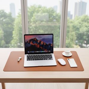 RTS Modern Anti-Slip Extended Gaming Mouse Pad PU Leather <b>Desk</b> Mat Large <b>Computer</b> <b>Desk</b> Protector Pad Laptop Keyboard Office Home - Product Image 1