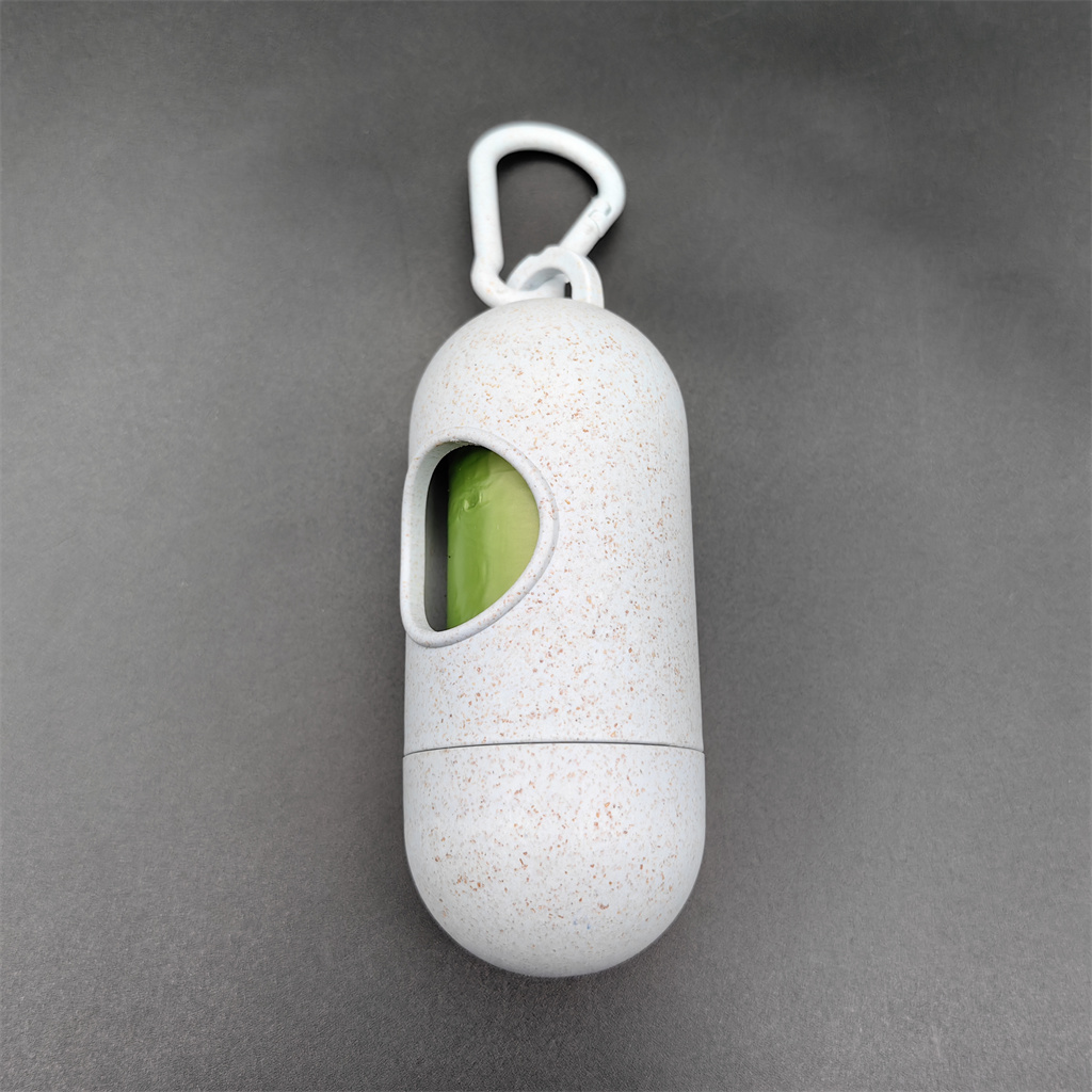 Light blue dispenser with bag