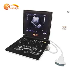 Meilleur prix VET usg machine 3D ultrasons vétérinaire couleur doppler système portable