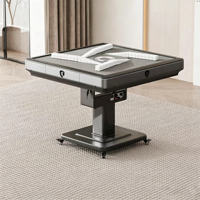 Nouvelle table de mahjong pliable Dericsson, table de mahjong automatique à roulettes
