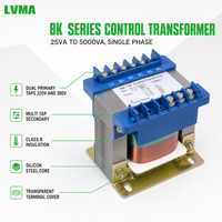 LVMA BK Serisi Tek Fazlı Kontrol Trafosu 25VA 5000VA 220V/380V Giriş 12V/24V Çıkış Toroidal Bobin Bakır Sarma Makinesi