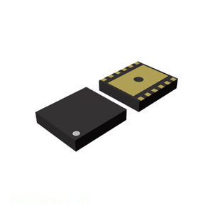 Componentes electrónicos: Convertidor BUCK DC/DC para energía R1801K005A-TR 12 UFDFN con pad expuesto, gestión de energía (PMIC), IC de lista de materiales (BOM) en stock. - Product Image 1