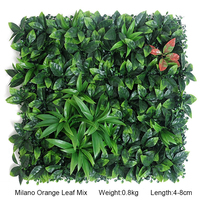 Mur de plantes artificielles 3D en gazon vert, panneau de fond pour décoration de jardin, maison, 40x50cm