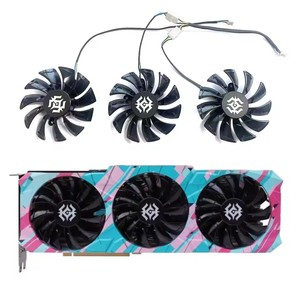ใหม่85มม. GA92S2U 4PIN RTX3080 <span class=keywords><strong>3090</strong></span> GPU พัดลมสำหรับ <span class=keywords><strong>ZOTAC</strong></span> GeForce <span class=keywords><strong>RTX</strong></span> <span class=keywords><strong>3090</strong></span> 3080 3080 3060 3060การ์ดจอ <span class=keywords><strong>TI</strong></span> x-Gaming OC - Product Image 1