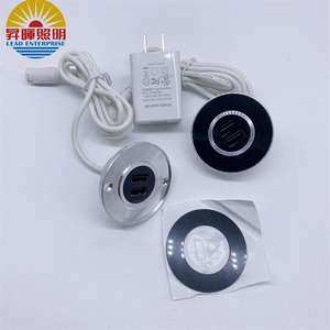 5v 2 ए डेस्कटॉप चार्जर, ऑफिस डेस्क के लिए डुअल यूएसबी चार्जर, कॉन्फ्रेंस टेबल, सोफा - Product Image 6