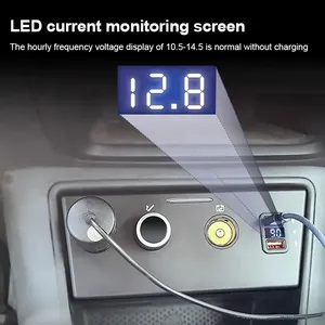 Para Volkswagen VW Tiguan / Golf Plus, adaptador de enchufe divisor de encendedor de coche, accesorios de modificación Interior de carga rápida - Product Image 4