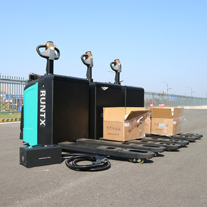 Carretilla elevadora eléctrica Runtx de 2 toneladas para almacenamiento en interiores Almacenamiento de espacio pequeño para áreas limitadas - Product Image 3