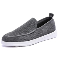 Nouveaux Mocassins Rétro pour Hommes en Tissu Oxford de Coton de Haute Qualité, Chaussures Tendance à Semelle Plate en Caoutchouc, Vente en Gros pour l'Exportation