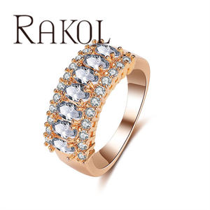 Anillo Comercial para Hombre RAKOL RP021 Ovalado de Cristal con Circonita Cúbica Azul - Product Image 4