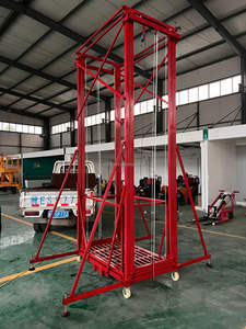 Plataforma Elevadora Plegable de Aluminio de 500 kg con Motor Eléctrico Portátil para Escaleras y Andamios - ¡Gran Oferta! - Product Image 3