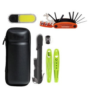 Bicycle Repair Tool Kit With Screwdrivers Wrenches Tire Levers And <b>Pump</b> <b>Adapter</b> For Cycling Maintenance Accessories - Product Image 5