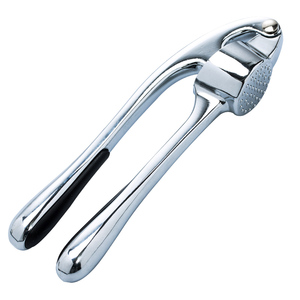 Customized High Quality New Design Professional Kitchen Supplies Vegetable Tools Stainless Steel Garlic Press Manufacturer