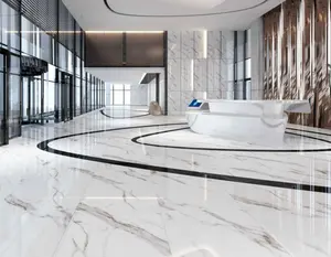 Parede de mármore do banheiro telhas porcelanato interior telha cerâmica piso polonês