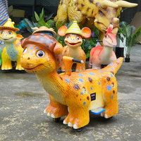 Manège mécanique pour enfants LT-1-106 : Jeux de parc d'attractions extérieur pour enfants, animaux mécaniques à vendre