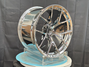 Roues FIR personnalisées FSC-25 1 pièce Roues forgées chromées pour Audi BMW Jaguar Land Rover Lexus Mercedes - Product Image 3