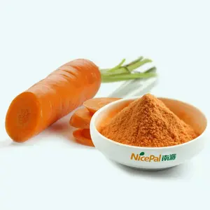 Pure natural BRC/ISO kosher/halal certified spray dried Carrot Root Powder for bakery healthcare supplement baby food noodles ja