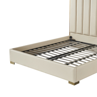 Ensemble de cadres de lit, mobilier de chambre à coucher en bois, vente en gros