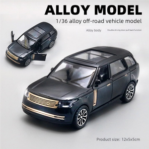 Modèle de voiture en alliage de plastique moulé sous pression, SUV <span class=keywords><strong>Range</strong></span> <span class=keywords><strong>Rover</strong></span> à l'échelle 1/36, multicolore, <span class=keywords><strong>2</strong></span> <span class=keywords><strong>portes</strong></span> ouvrables, fonction de recul, certifié ASTM - Product Image 2