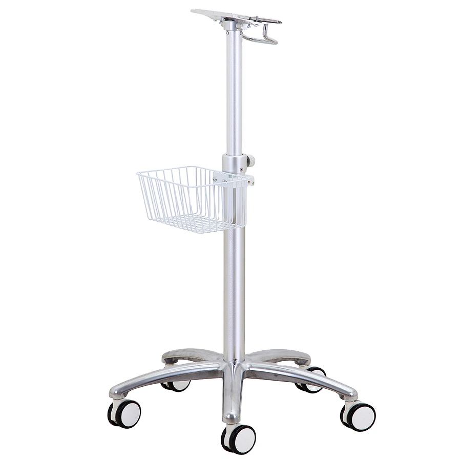 Регулируемая по высоте мобильное медицинское оборудование монитор тележка монитор планшет тележка для клиники и больницы