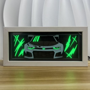 400 Style Tanjiro LED boîte à lumière 3D papier superposé et matériau PET alimentation par batterie USB idéal pour la décoration de la maison de la salle de jeu - Product Image 2