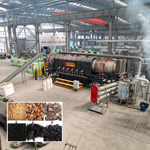 High Efficiency Continuous Carbonization Furnace Rice Husk Coconut Shell Charcoal Making Machine - Product Image 1