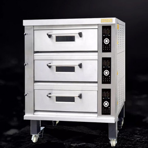 Horno Eléctrico Comercial SINMAG de 3 Cámaras con Control Digital, Equipo de Panadería - Product Image 1