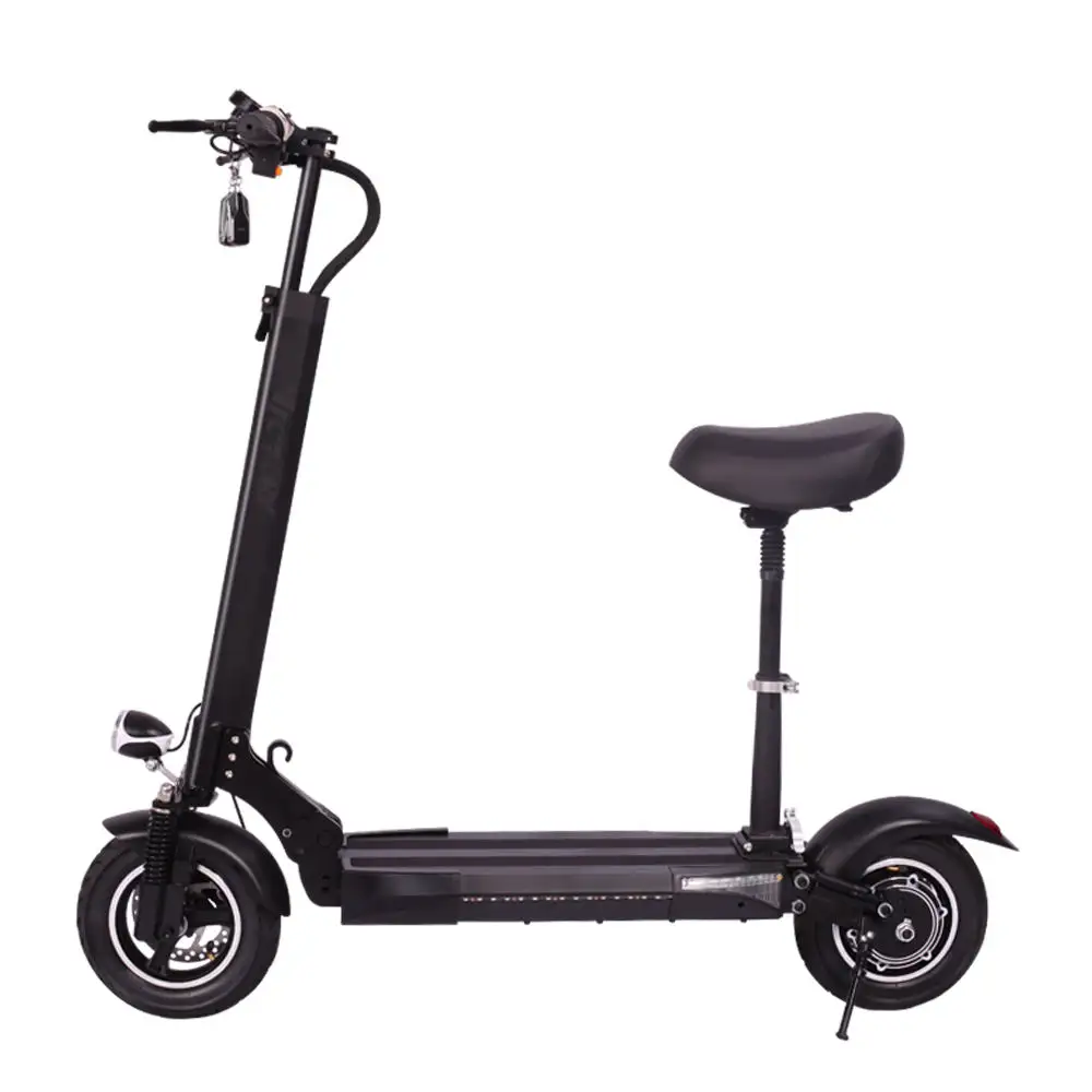 45km/h 500w 10 Inch High Power Best Foldable Electric Scooter With Safedouble Disc Brake
