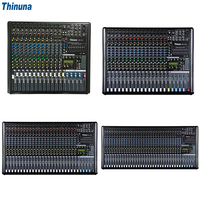 Thinuna MX-G32 Console de Mixage Audio Numérique Professionnelle 32 Canaux pour DJ/Mélangeur Sonore