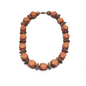 Nuevo Collar de Madera Colorido de Lujo, Diseños Bohemios, Cadena con Cuentas de Fantasía, Joyería de Primera Calidad para Mujer, Ideal para Bodas - Product Image 5