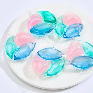 3 en 1 10g Frisbee Cápsulas de lavado con mejor olor Cápsulas de detergente para ropa solubles en agua 10g