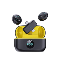 Microphone sans fil professionnel K31 Microphone Lavalier portable avec étui de charge Microphone à revers Collier sans fil