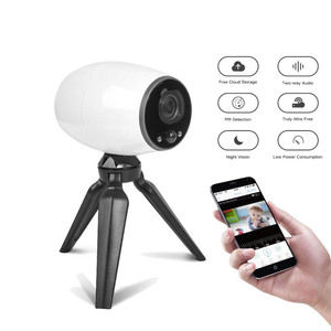 Wifi Mini <span class=keywords><strong>IP</strong></span> <span class=keywords><strong>Camera</strong></span> không dây <span class=keywords><strong>Microsoft</strong></span> với 3.6 mét ống kính IP66 không thấm nước không có dây PIR điện năng thấp - Product Image 3