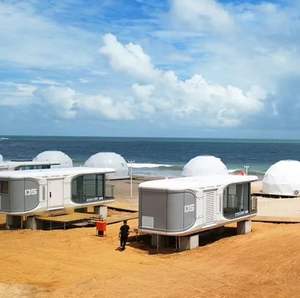 บ้านแคปซูลสำเร็จรูป, บ้านเคลื่อนที่บ้าน prefab บ้านขนาดเล็กกระท่อมบ้านแบบแยกส่วน - Product Image 3