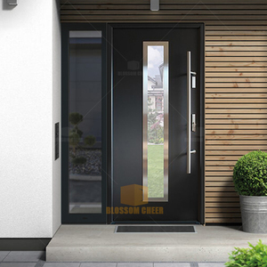 Double <span class=keywords><strong>porte</strong></span> <span class=keywords><strong>d</strong></span>'<span class=keywords><strong>entrée</strong></span> moderne pour les entrées des maisons Portes de sécurité en <span class=keywords><strong>acier</strong></span> et fer en gros <span class=keywords><strong>Porte</strong></span> de sécurité en fer et métal pour les maisons - Product Image 3
