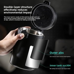 Boîte à <span class=keywords><strong>café</strong></span> hermétique en acier inoxydable, récipient de stockage alimentaire pour la cuisine avec cuillère et indicateur de date pour <span class=keywords><strong>café</strong></span> <span class=keywords><strong>moulu</strong></span>, grains de <span class=keywords><strong>café</strong></span> et thé - Product Image 4